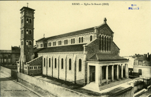L'église Saint Benoit, l'année de sa construction (1912)